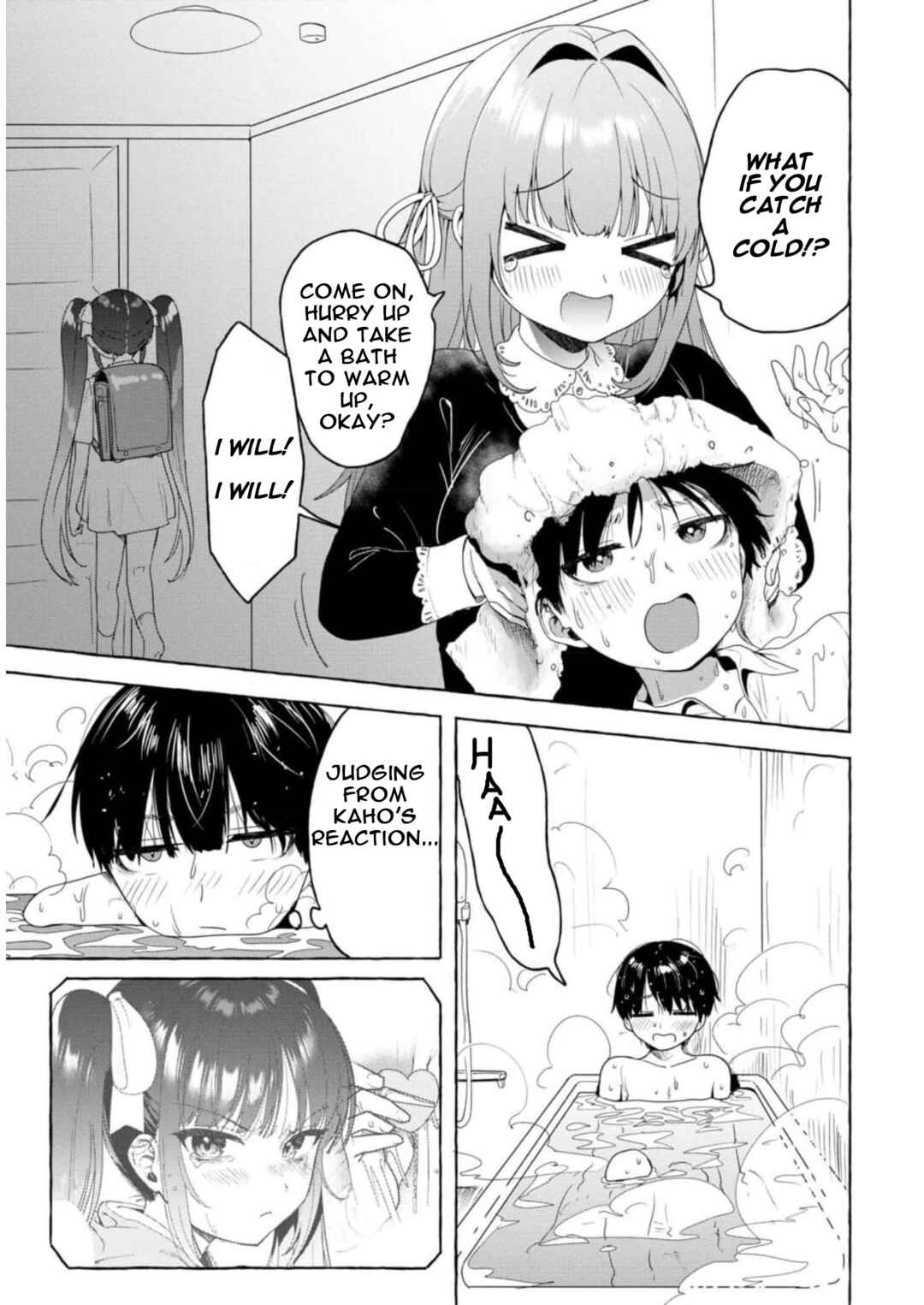 Page 7 Chapter 19 Amakara Gishimai ni Hasamarete Masu