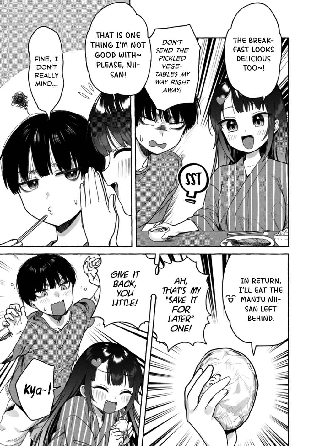 Page 5 Chapter 17 Amakara Gishimai ni Hasamarete Masu