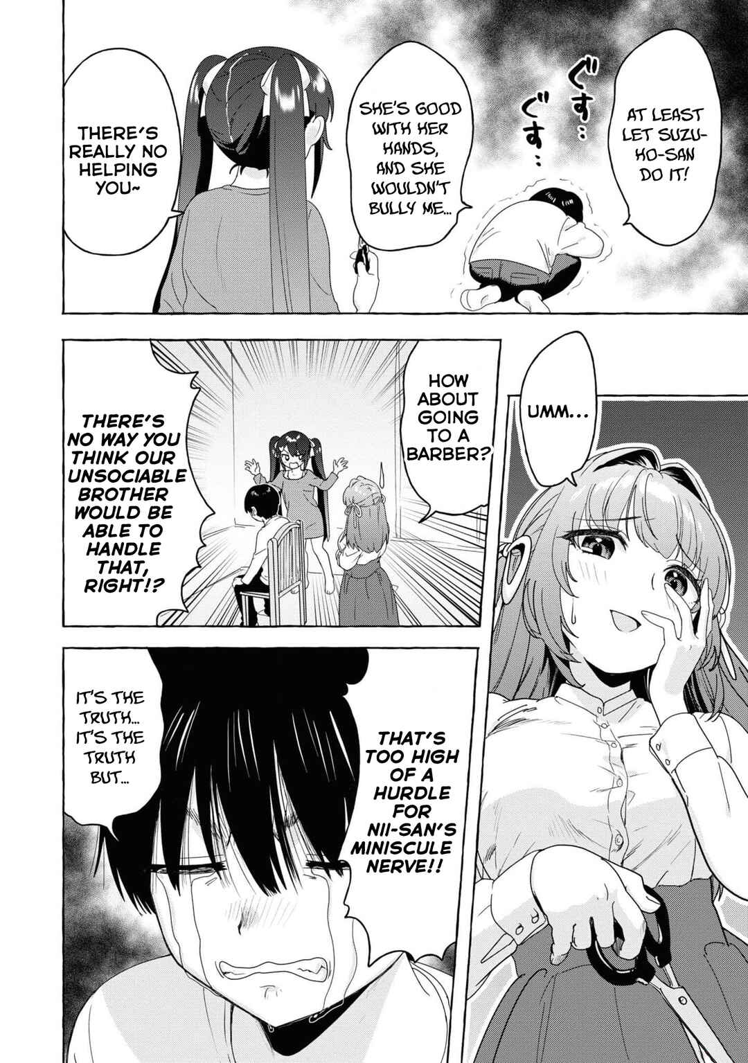 Page 6 Chapter 26 Amakara Gishimai ni Hasamarete Masu