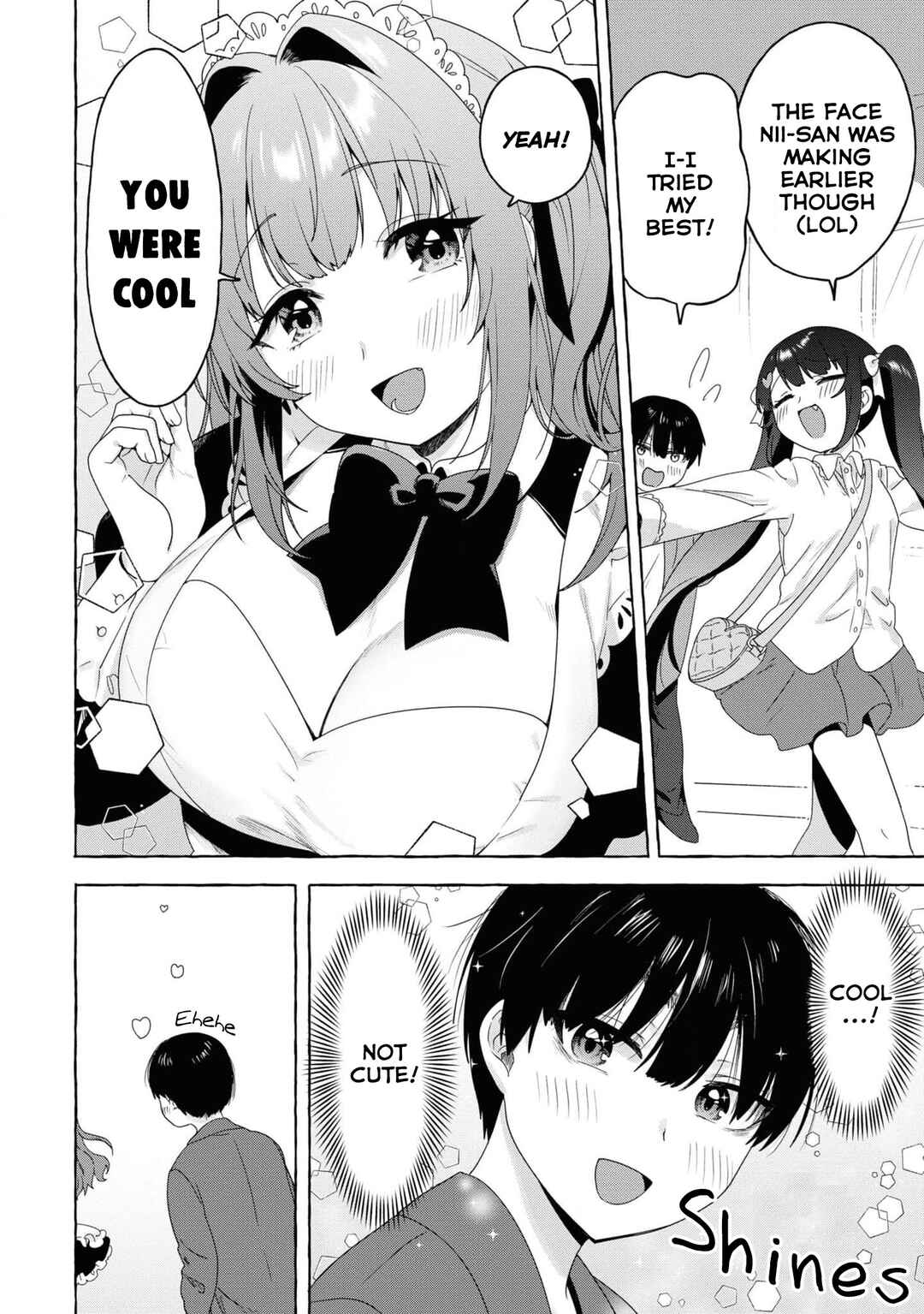 Page 14 Chapter 25 Amakara Gishimai ni Hasamarete Masu