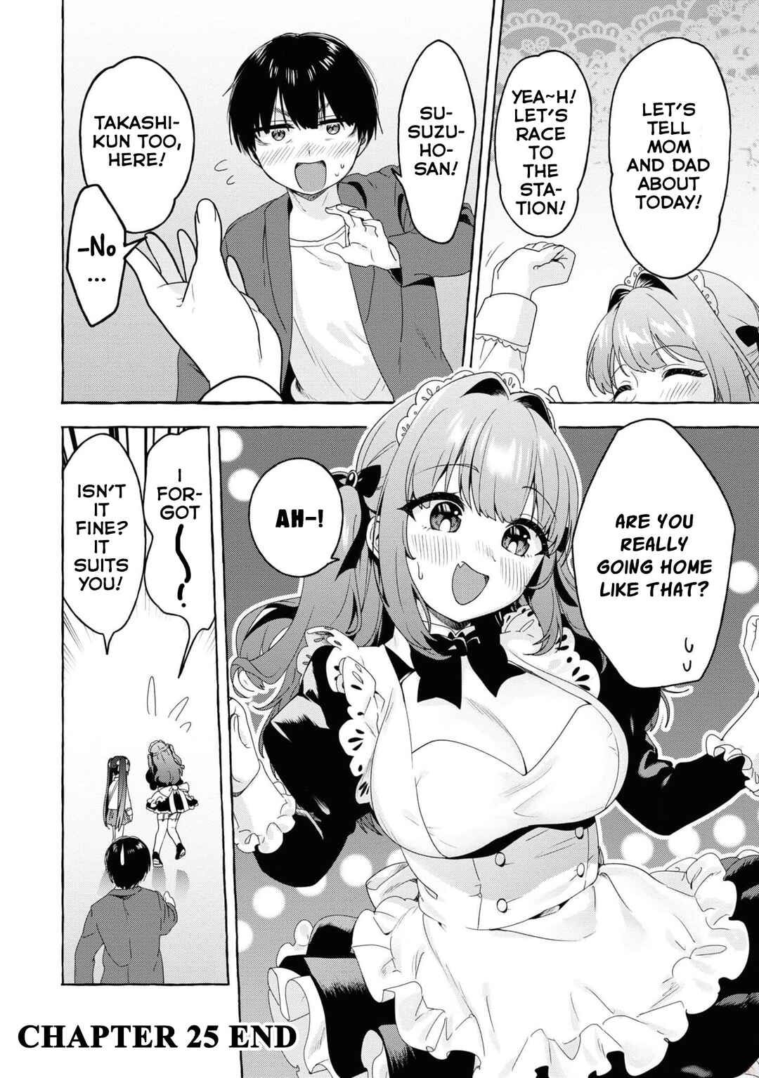 Page 16 Chapter 25 Amakara Gishimai ni Hasamarete Masu