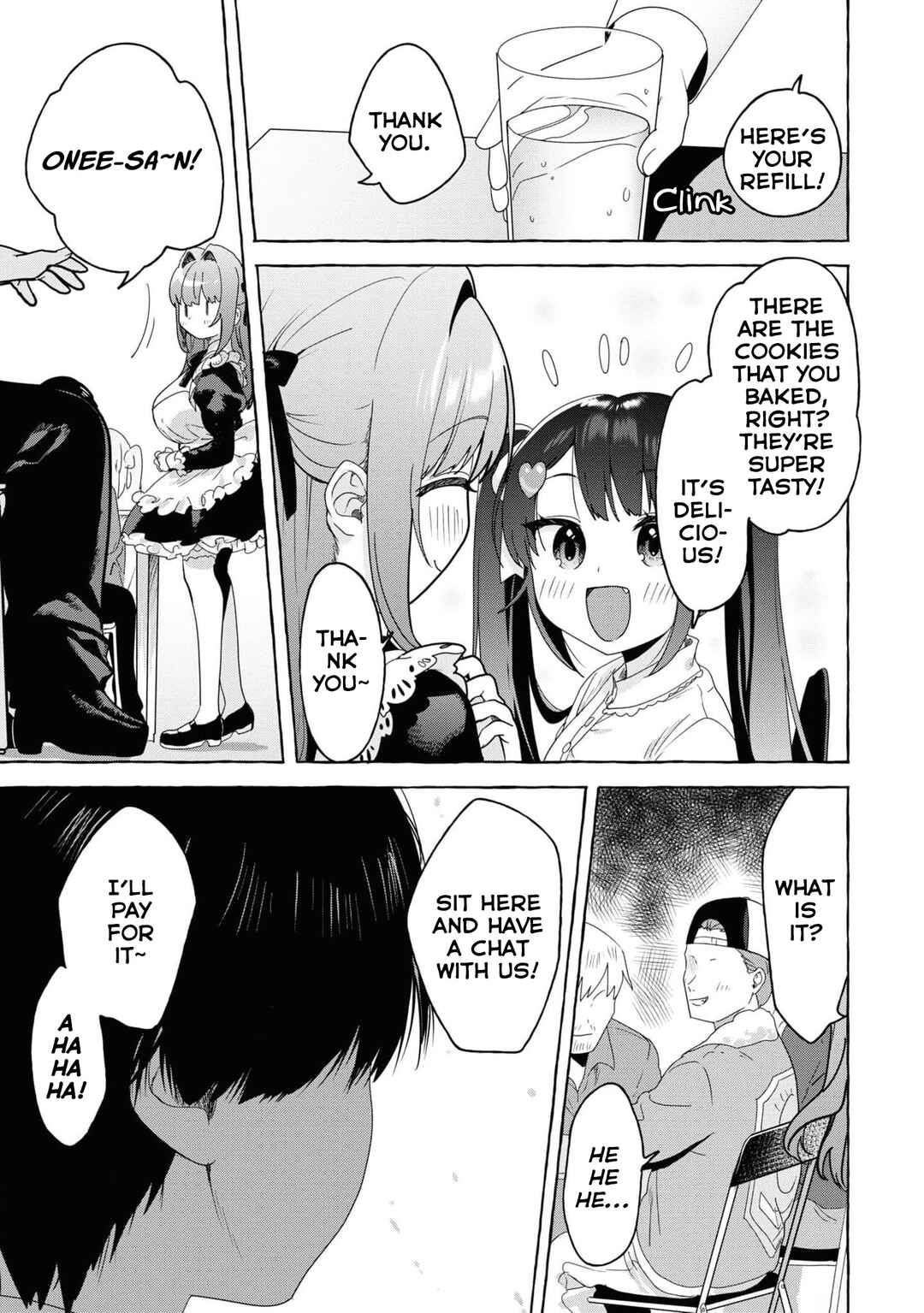 Page 9 Chapter 25 Amakara Gishimai ni Hasamarete Masu