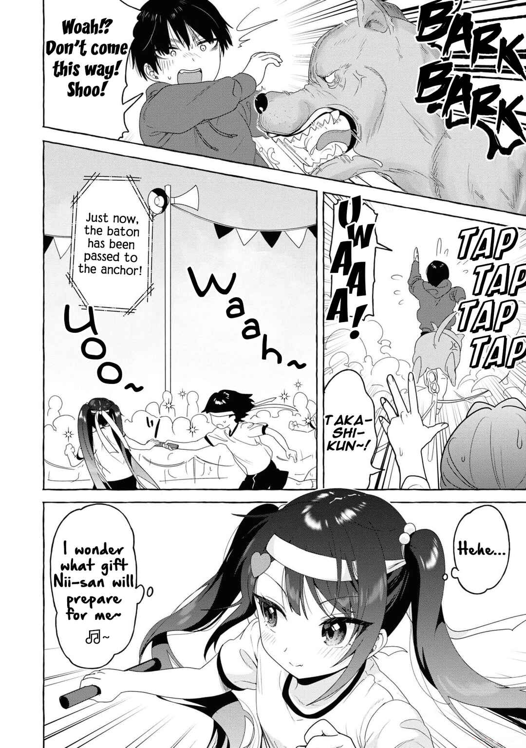 Page 10 Chapter 23 Amakara Gishimai ni Hasamarete Masu