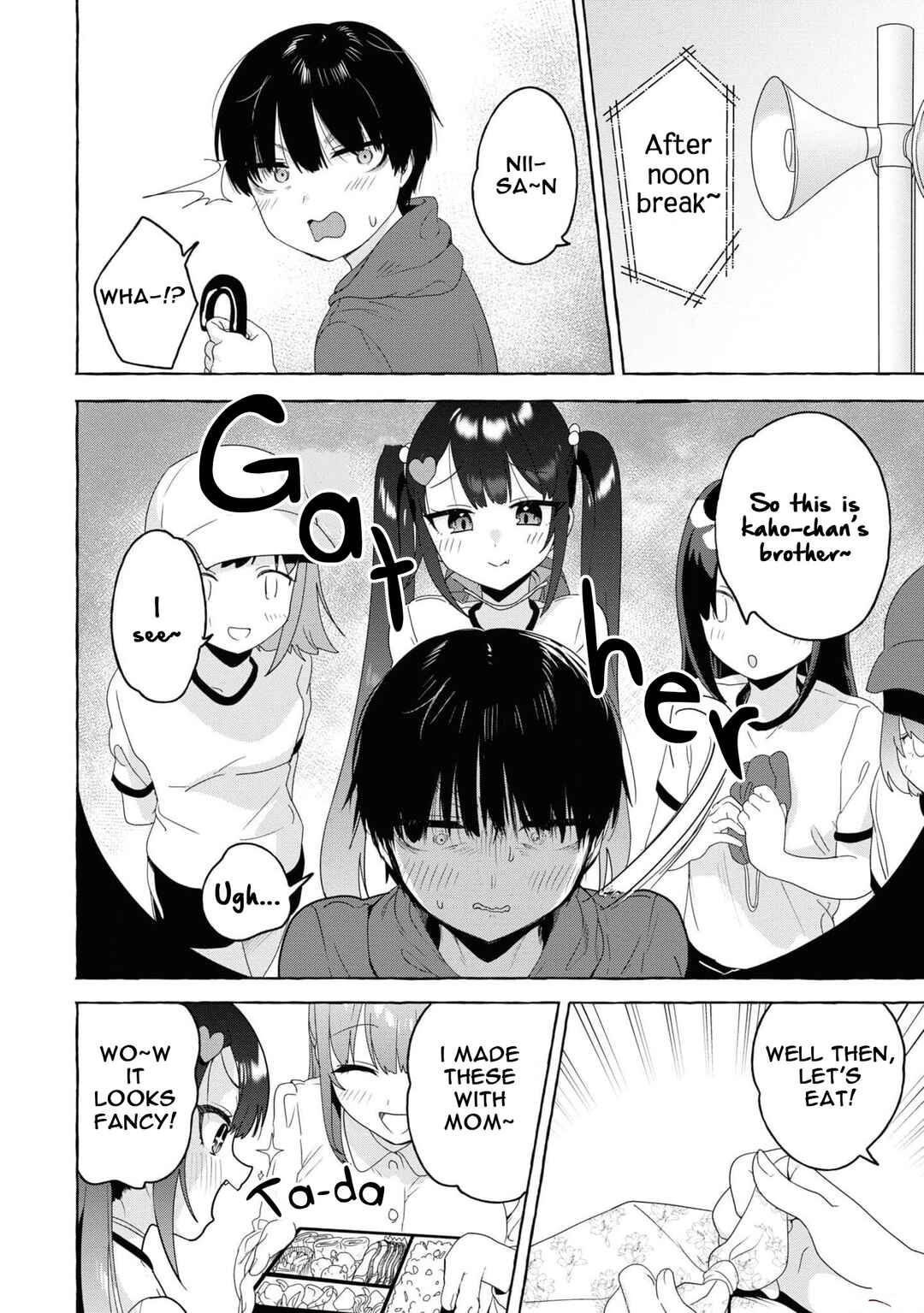 Page 6 Chapter 23 Amakara Gishimai ni Hasamarete Masu