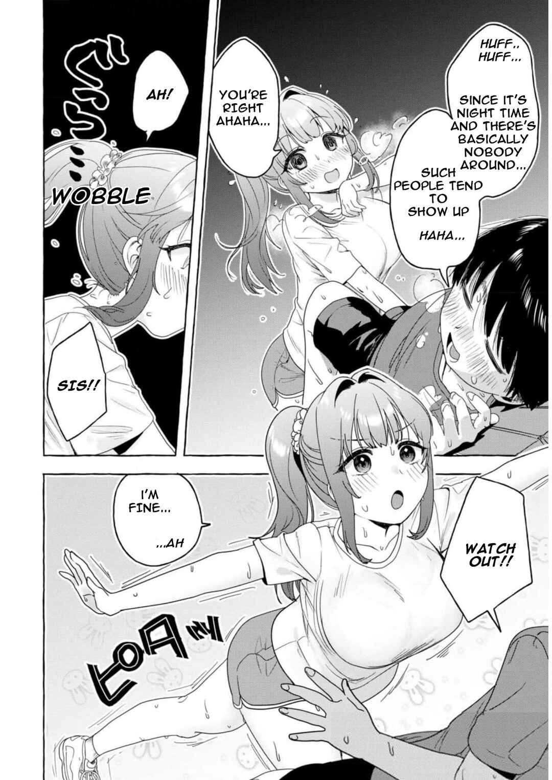 Page 10 Chapter 18 Amakara Gishimai ni Hasamarete Masu