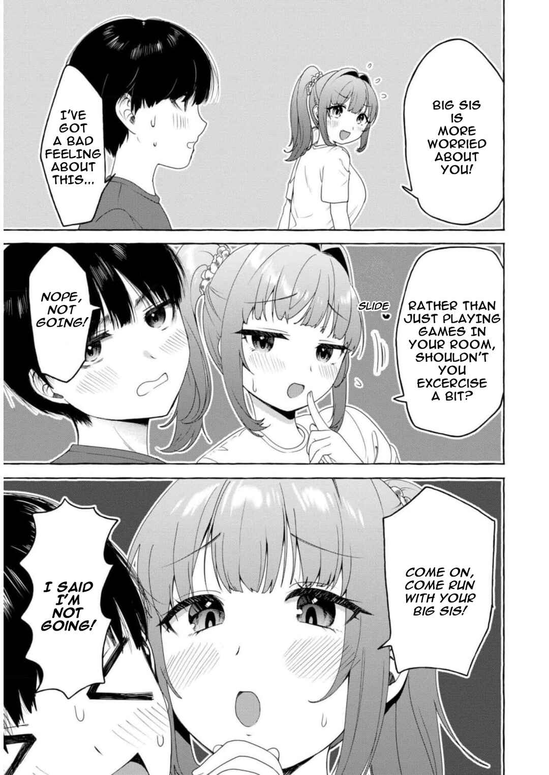 Page 5 Chapter 18 Amakara Gishimai ni Hasamarete Masu