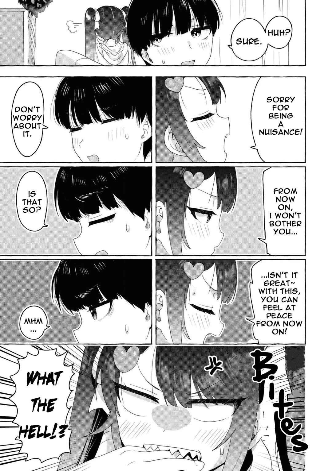 Page 7 Chapter 22 Amakara Gishimai ni Hasamarete Masu