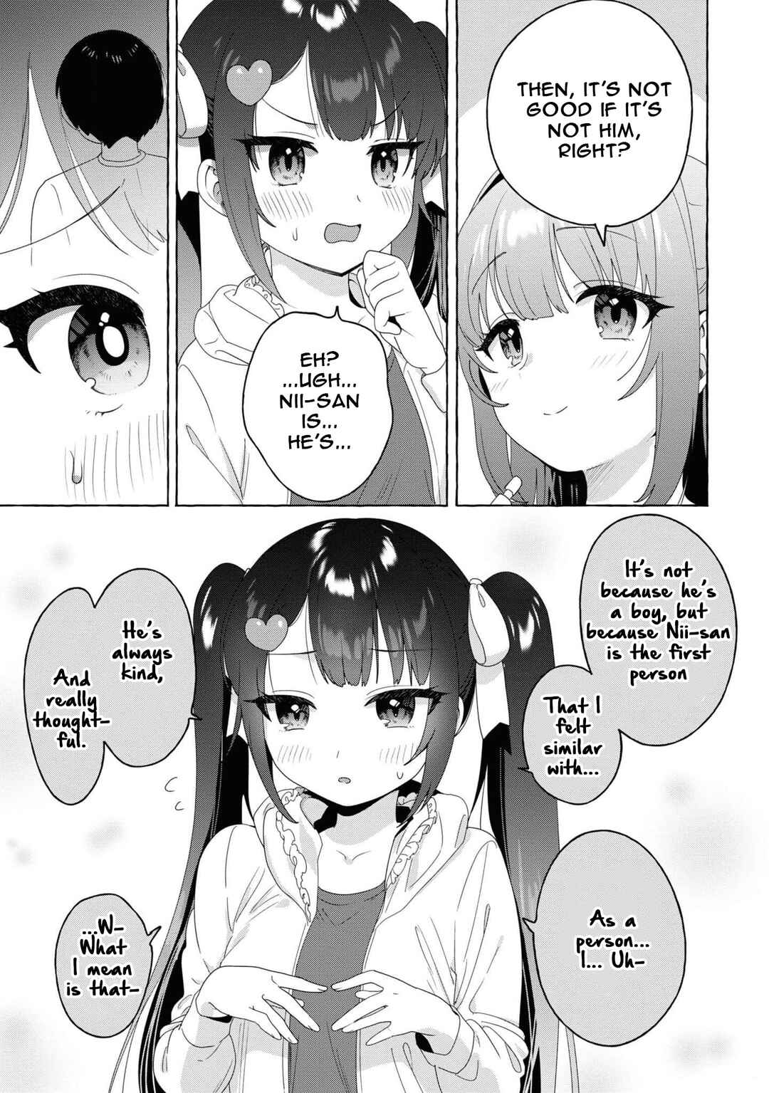 Page 9 Chapter 22 Amakara Gishimai ni Hasamarete Masu
