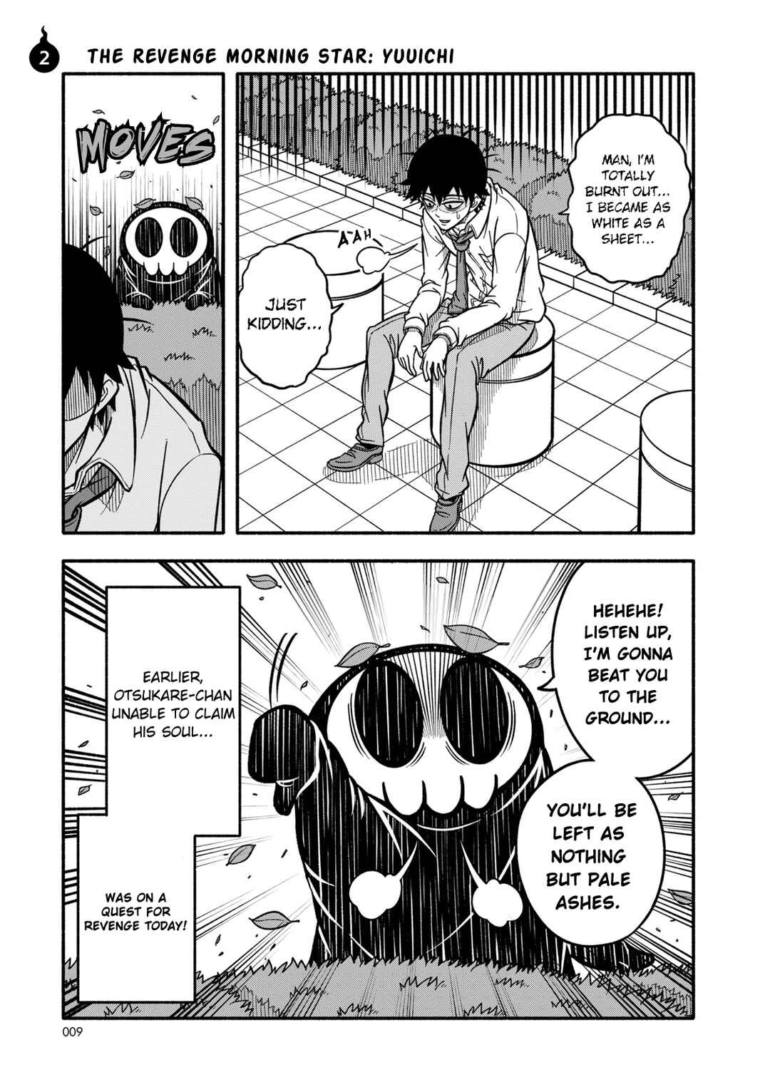 Page 1 Chapter 2 Shinigami Minarai! Otsukare-chan