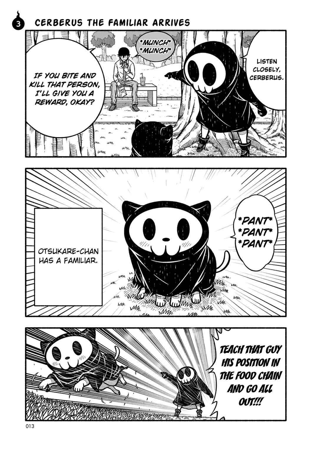Page 1 Chapter 3 Shinigami Minarai! Otsukare-chan
