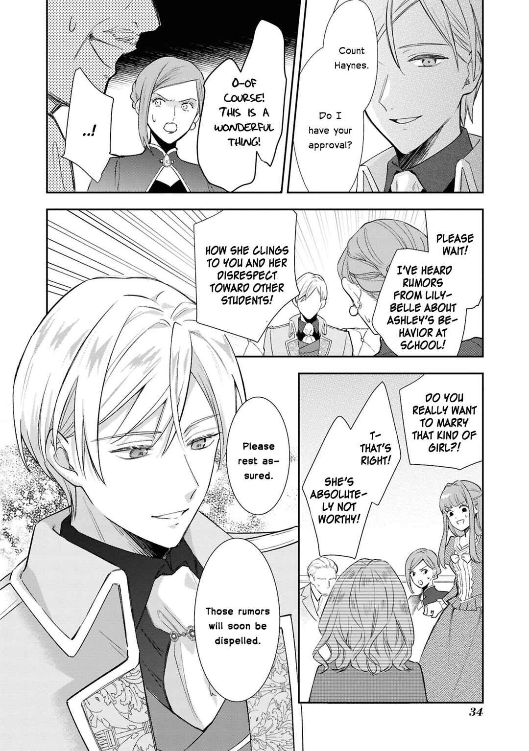 Page 36 Chapter 1 Akuyaku Reijou desu ga, Shiawase ni Natte Misemasu wa! - Anthology Comic