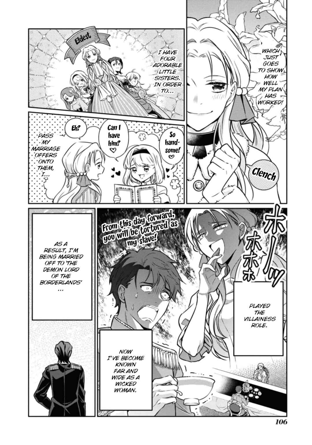 Page 4 Chapter 4 Akuyaku Reijou desu ga, Shiawase ni Natte Misemasu wa! - Anthology Comic