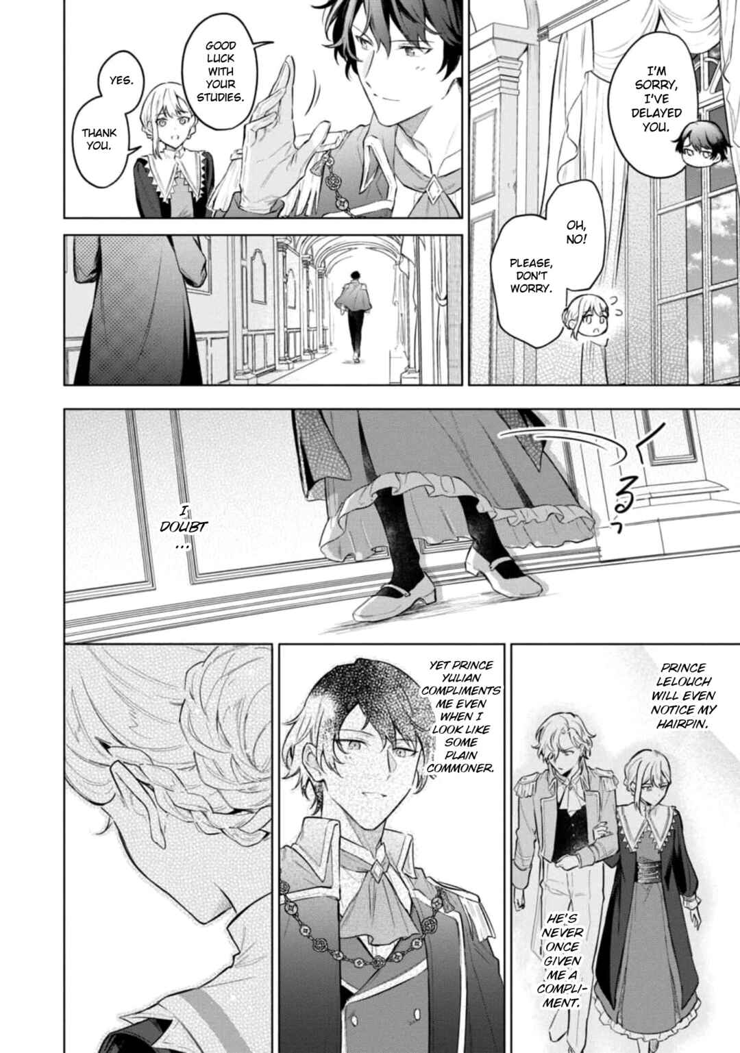 Page 12 Chapter 2 Akuyaku Reijou desu ga, Shiawase ni Natte Misemasu wa! - Anthology Comic
