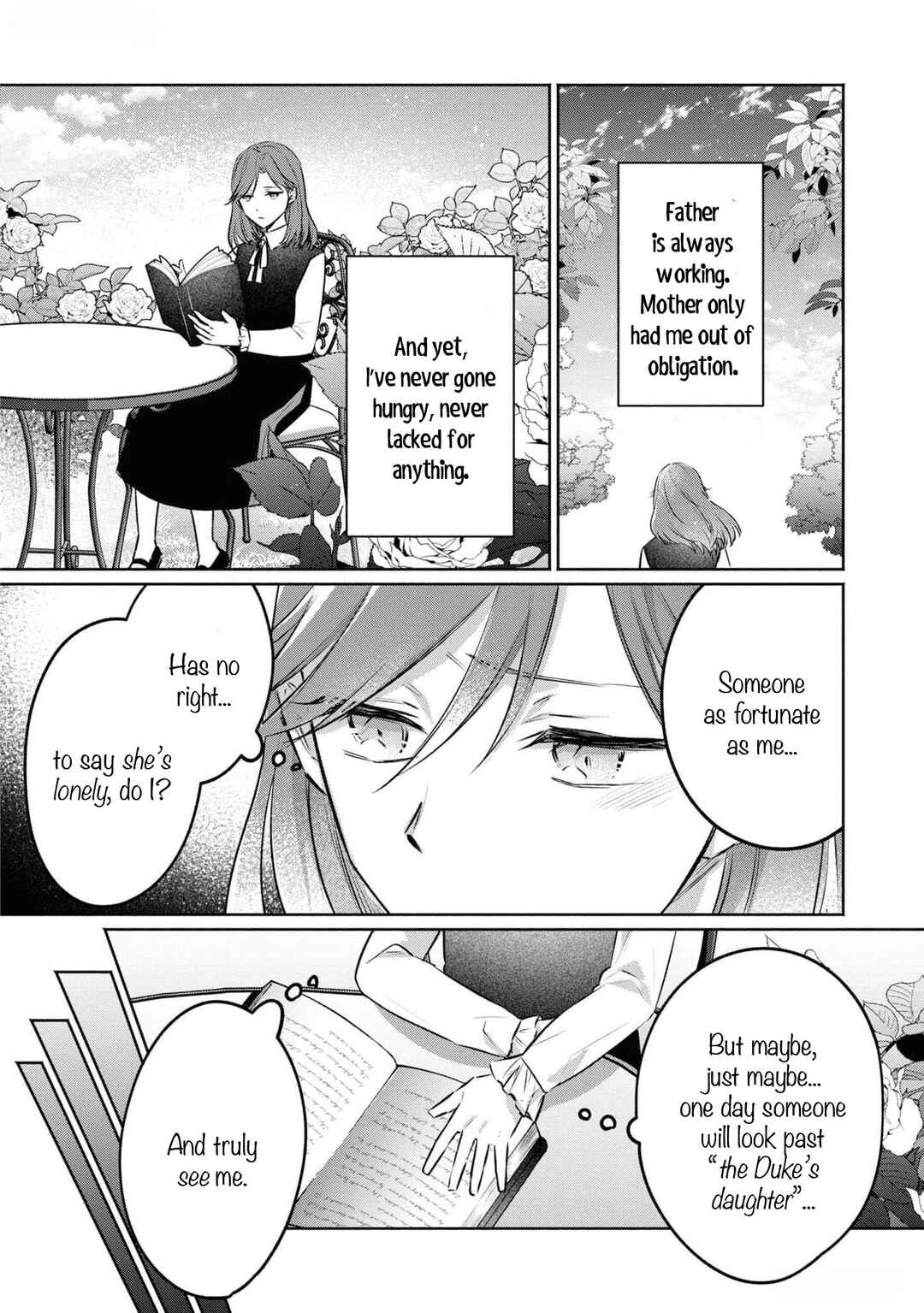Page 9 Chapter 4 Akuyaku Reijou desu ga, Shiawase ni Natte Misemasu wa! - Anthology Comic