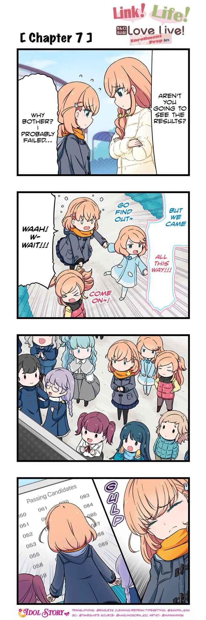 Page 1 Chapter 7 Link! Life! Love Live! Nyuugaku Junbi-hen