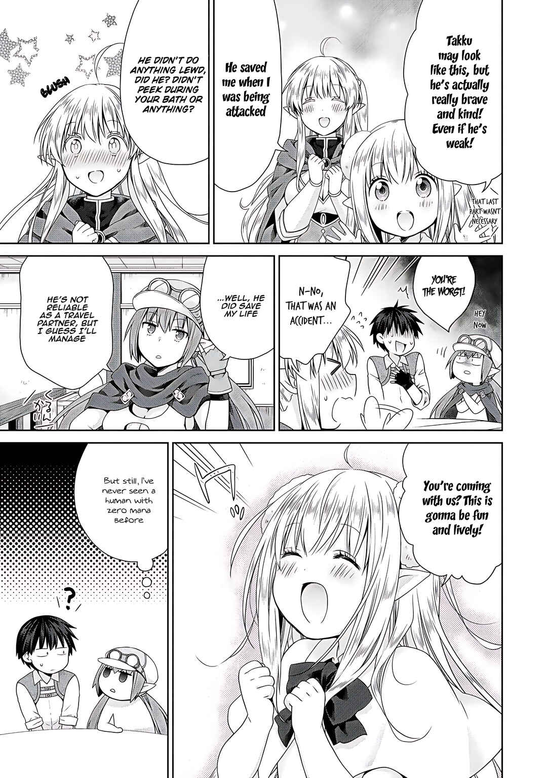 Page 6 Chapter 5 Kiss kara Hajimaru Isekai Harem ~Ipputasai no Sekai ni Tensei Shita node Kami ga Kimeta Unmei no Hito wo Sagashimasu~