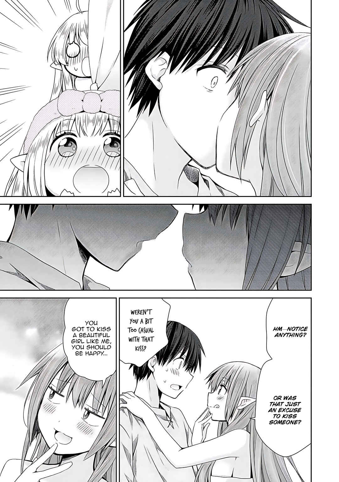 Page 16 Chapter 6 Kiss kara Hajimaru Isekai Harem ~Ipputasai no Sekai ni Tensei Shita node Kami ga Kimeta Unmei no Hito wo Sagashimasu~
