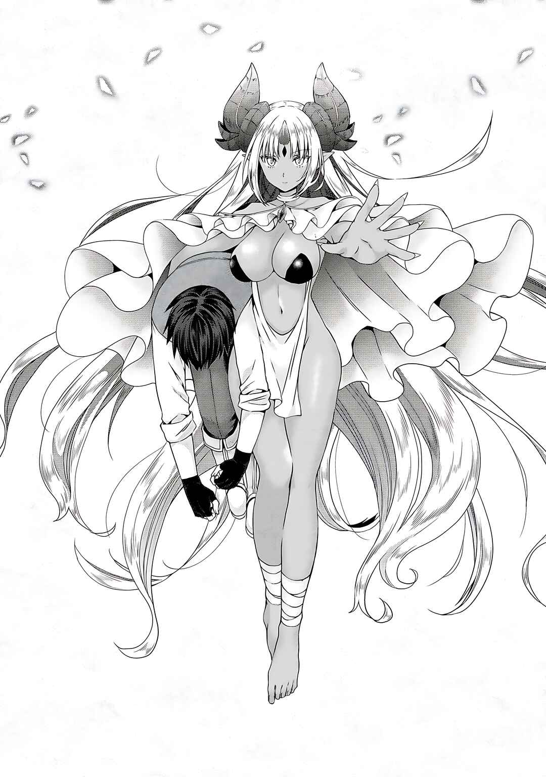 Page 9 Chapter 4 Kiss kara Hajimaru Isekai Harem ~Ipputasai no Sekai ni Tensei Shita node Kami ga Kimeta Unmei no Hito wo Sagashimasu~