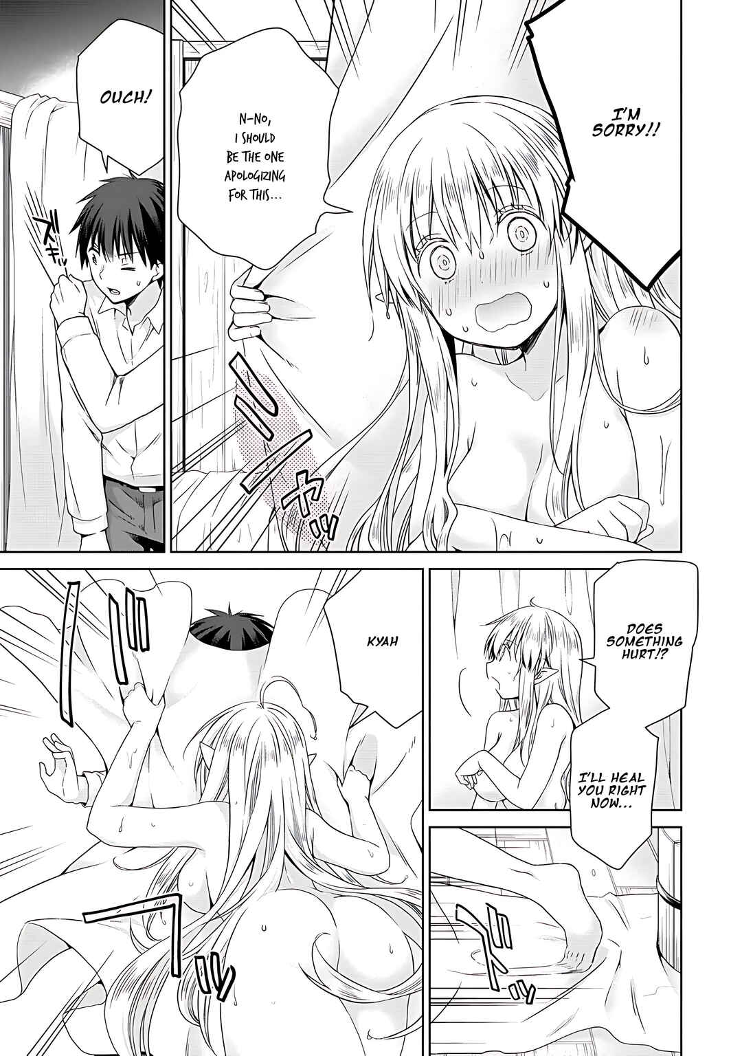 Page 32 Chapter 2 Kiss kara Hajimaru Isekai Harem ~Ipputasai no Sekai ni Tensei Shita node Kami ga Kimeta Unmei no Hito wo Sagashimasu~