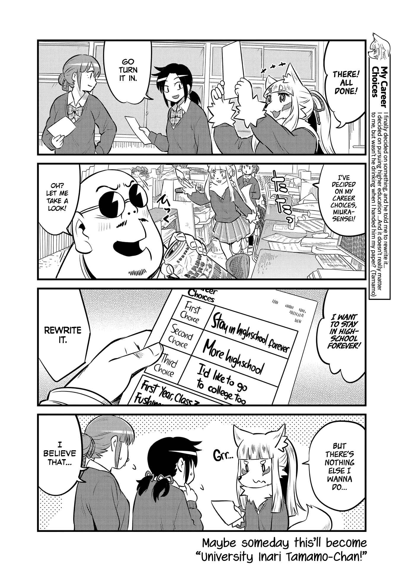 Page 8 Chapter 60 Tamamo-chan’s a Fox!