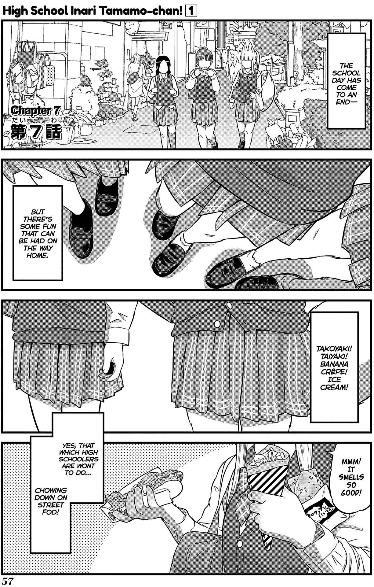 Page 1 Chapter 7 Tamamo-chan’s a Fox!
