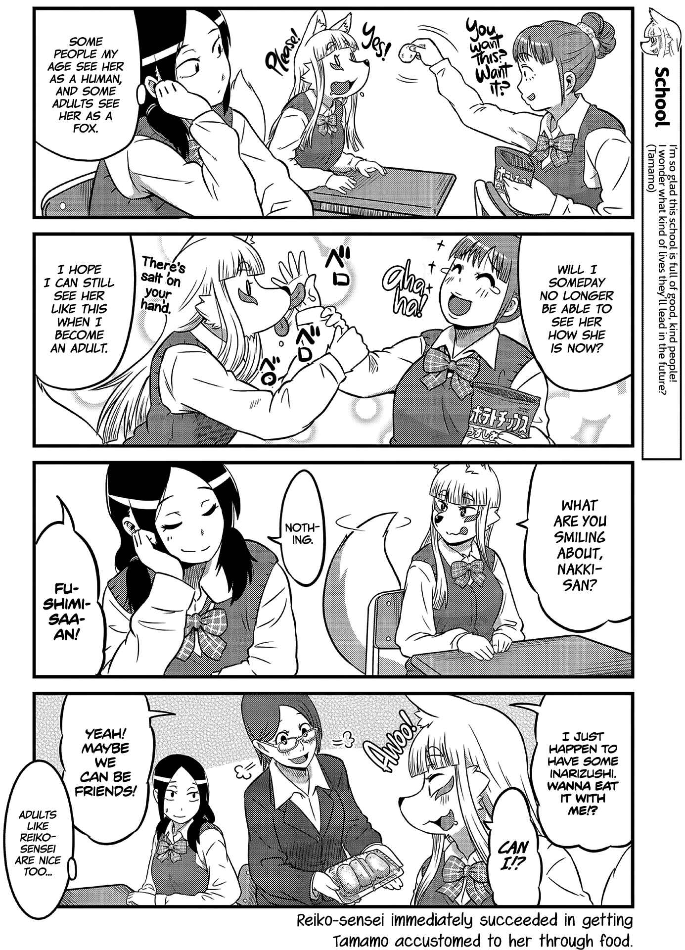 Page 8 Chapter 3 Tamamo-chan’s a Fox!