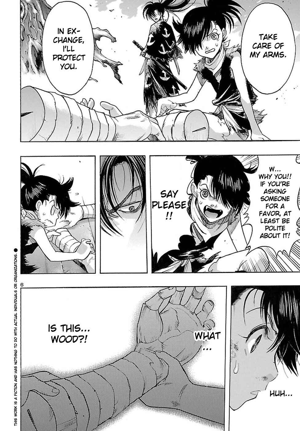 Page 7 Chapter 2 The Legend of Dororo and Hyakkimaru