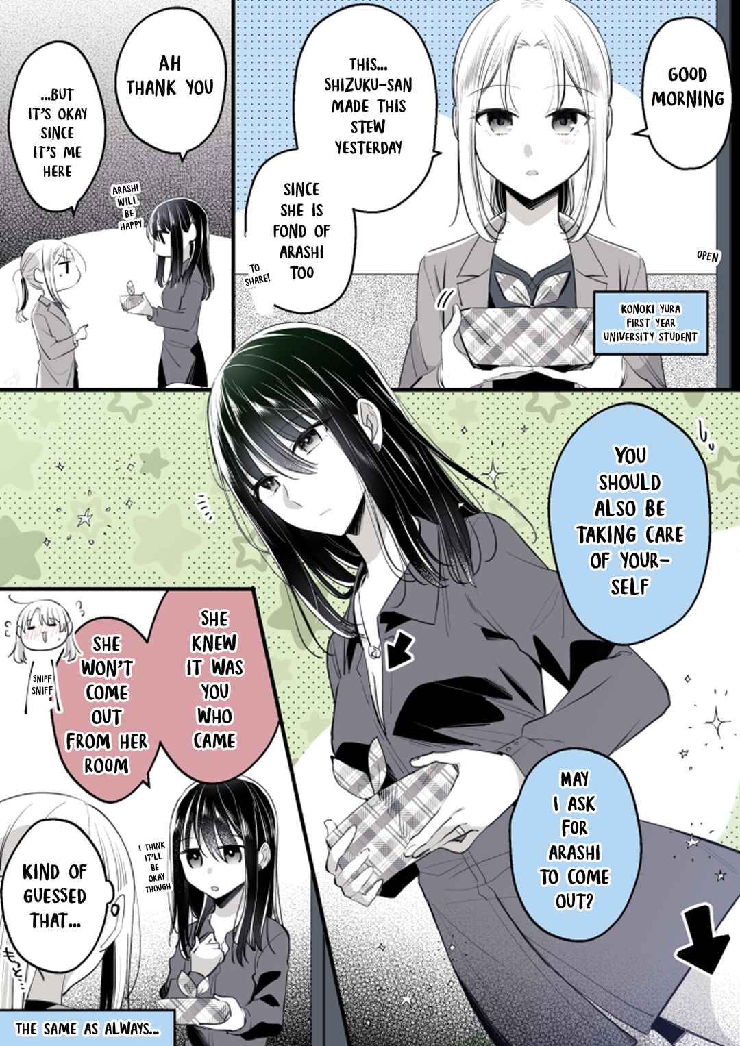 Page 1 Chapter 2 Takane-san and Arashi-chan - University Story