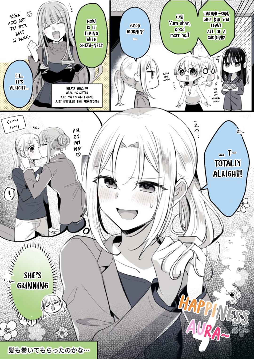 Page 1 Chapter 3 Takane-san and Arashi-chan - University Story