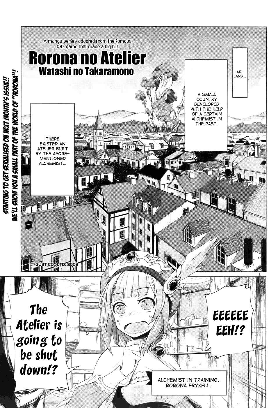 Page 1 Chapter 0 Atelier Rorona - My Treasure