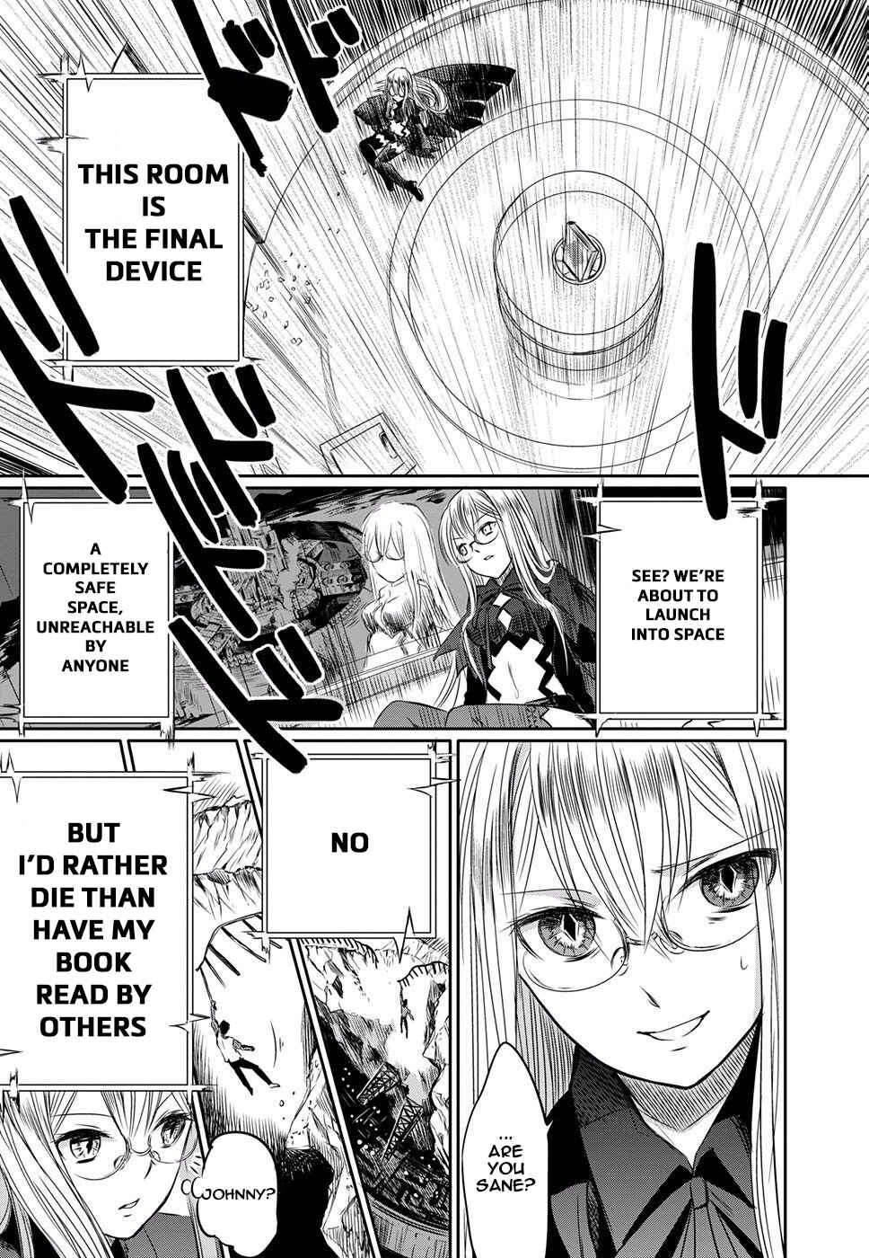 Page 33 Chapter 3 Read or Die - Rehabilitation