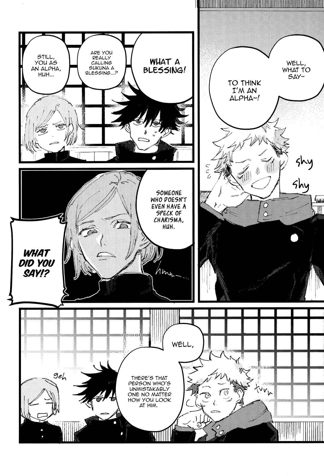 Page 13 Chapter 1 Jujutsu Kaisen - Kururikururi Sairoku (Doujinshi)