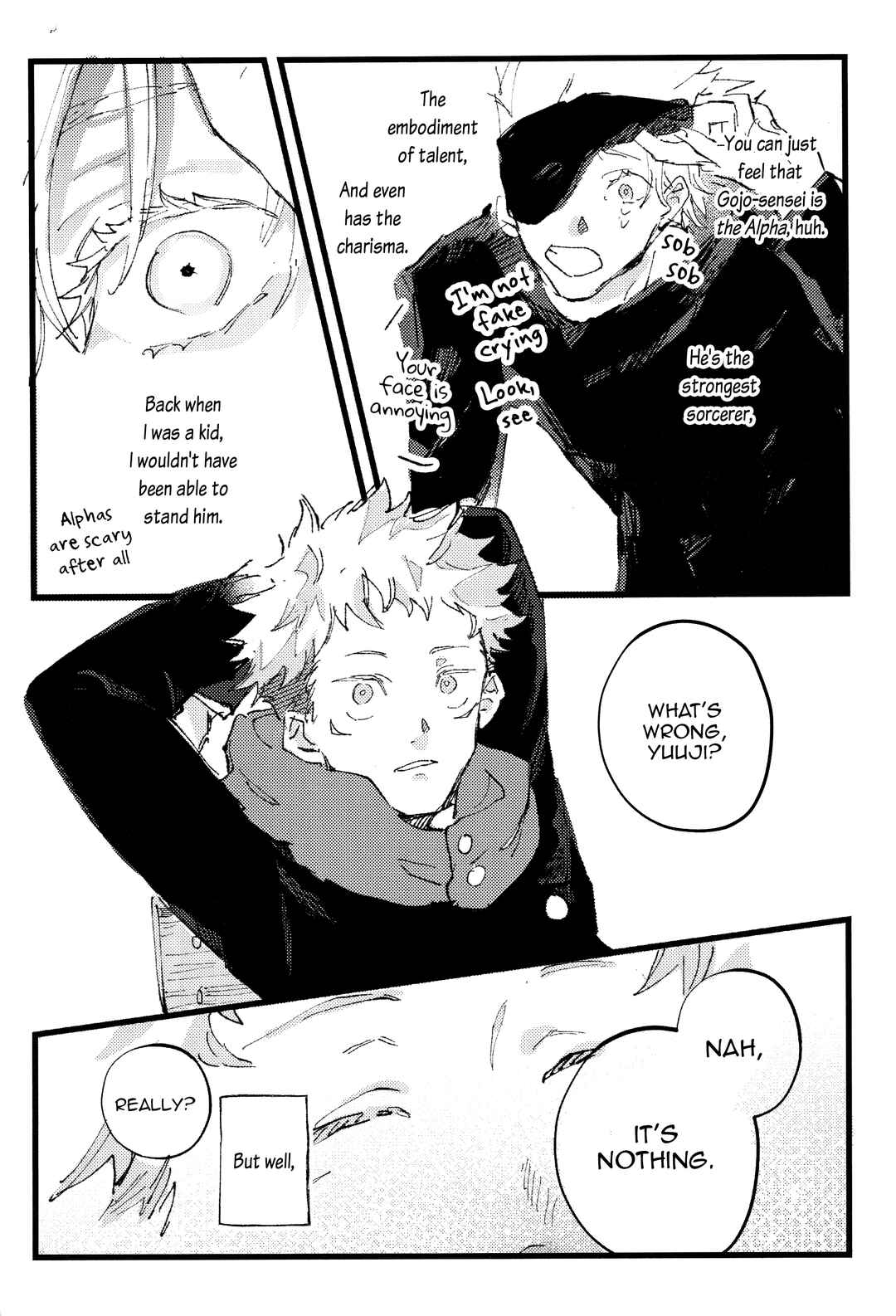 Page 15 Chapter 1 Jujutsu Kaisen - Kururikururi Sairoku (Doujinshi)
