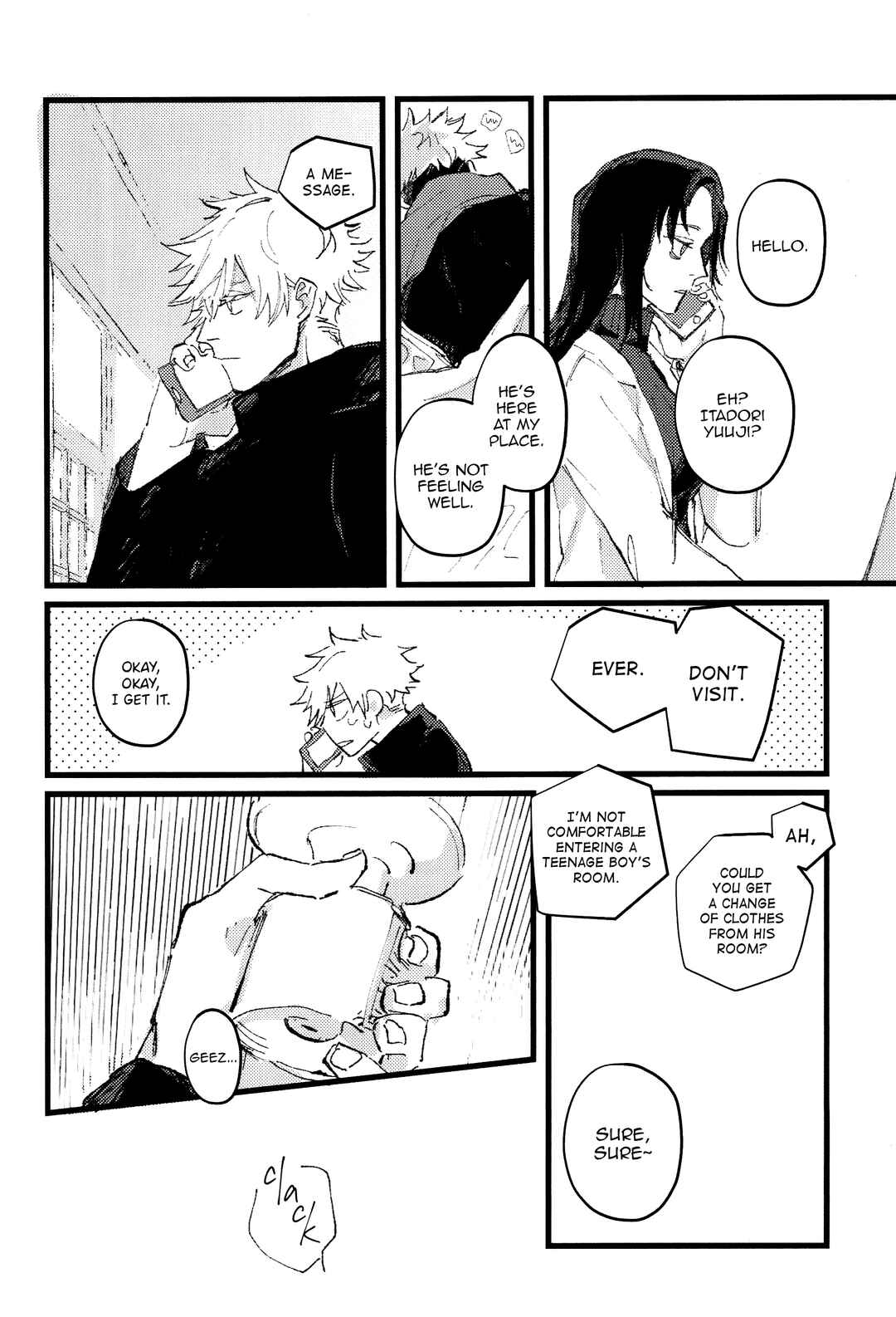 Page 55 Chapter 1 Jujutsu Kaisen - Kururikururi Sairoku (Doujinshi)