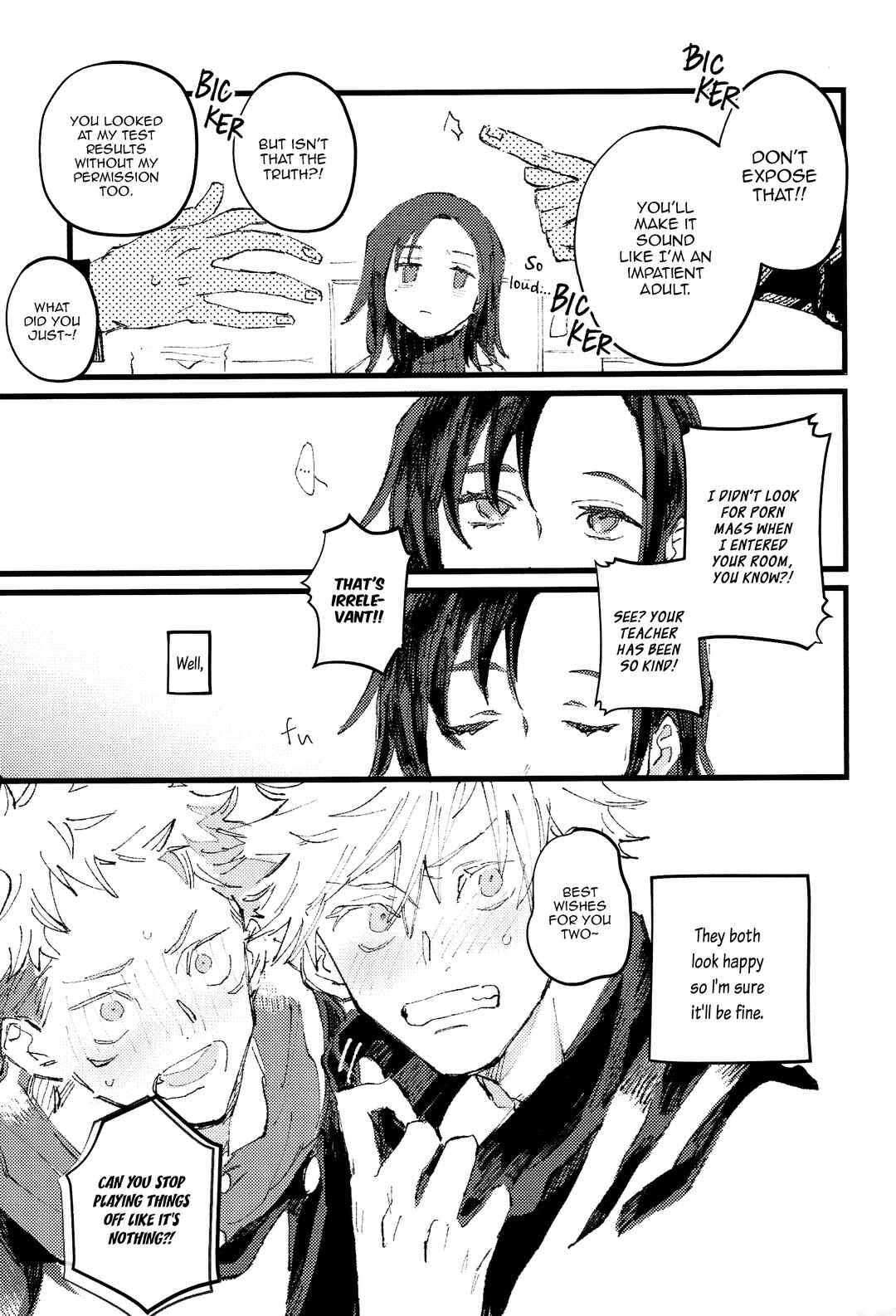 Page 76 Chapter 1 Jujutsu Kaisen - Kururikururi Sairoku (Doujinshi)