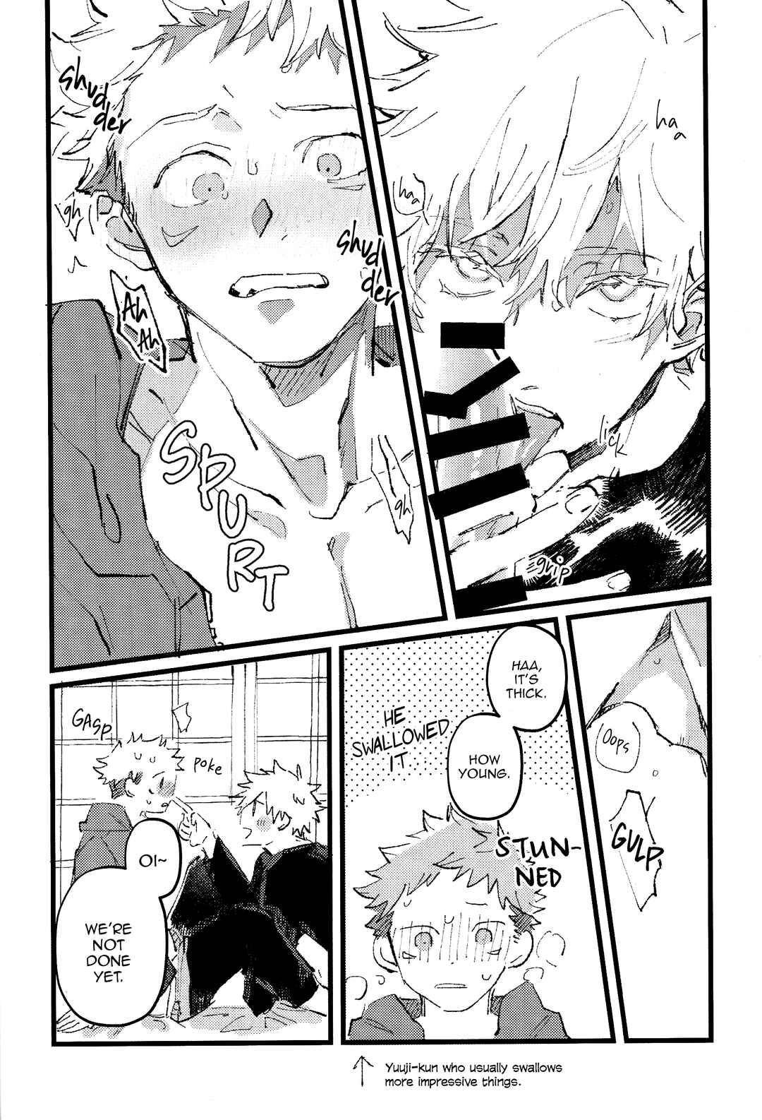 Page 87 Chapter 1 Jujutsu Kaisen - Kururikururi Sairoku (Doujinshi)