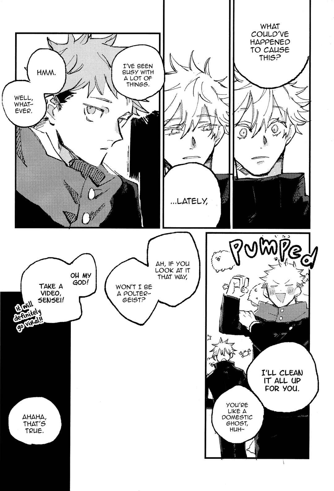 Page 12 Chapter 3 Jujutsu Kaisen - Kururikururi Sairoku (Doujinshi)