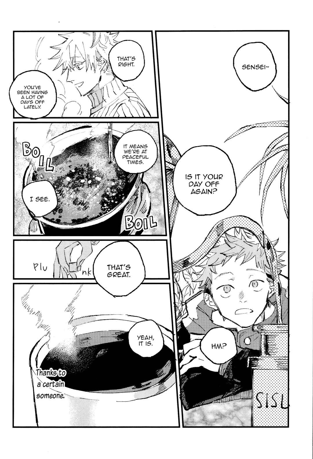 Page 22 Chapter 3 Jujutsu Kaisen - Kururikururi Sairoku (Doujinshi)