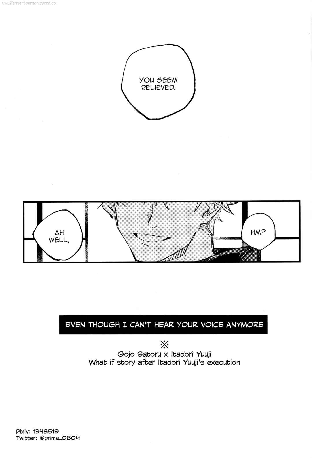 Page 3 Chapter 3 Jujutsu Kaisen - Kururikururi Sairoku (Doujinshi)