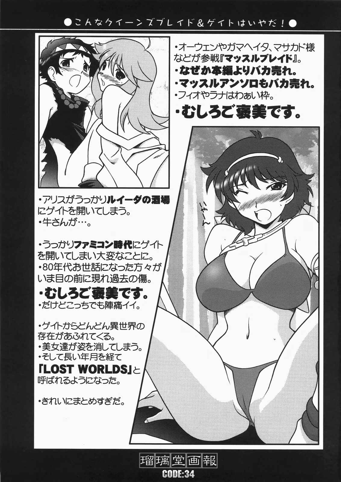 Page 2 Chapter Unknown_9313 Queens Blade - Ruridou Gahou CODE:34 (Doujinshi)