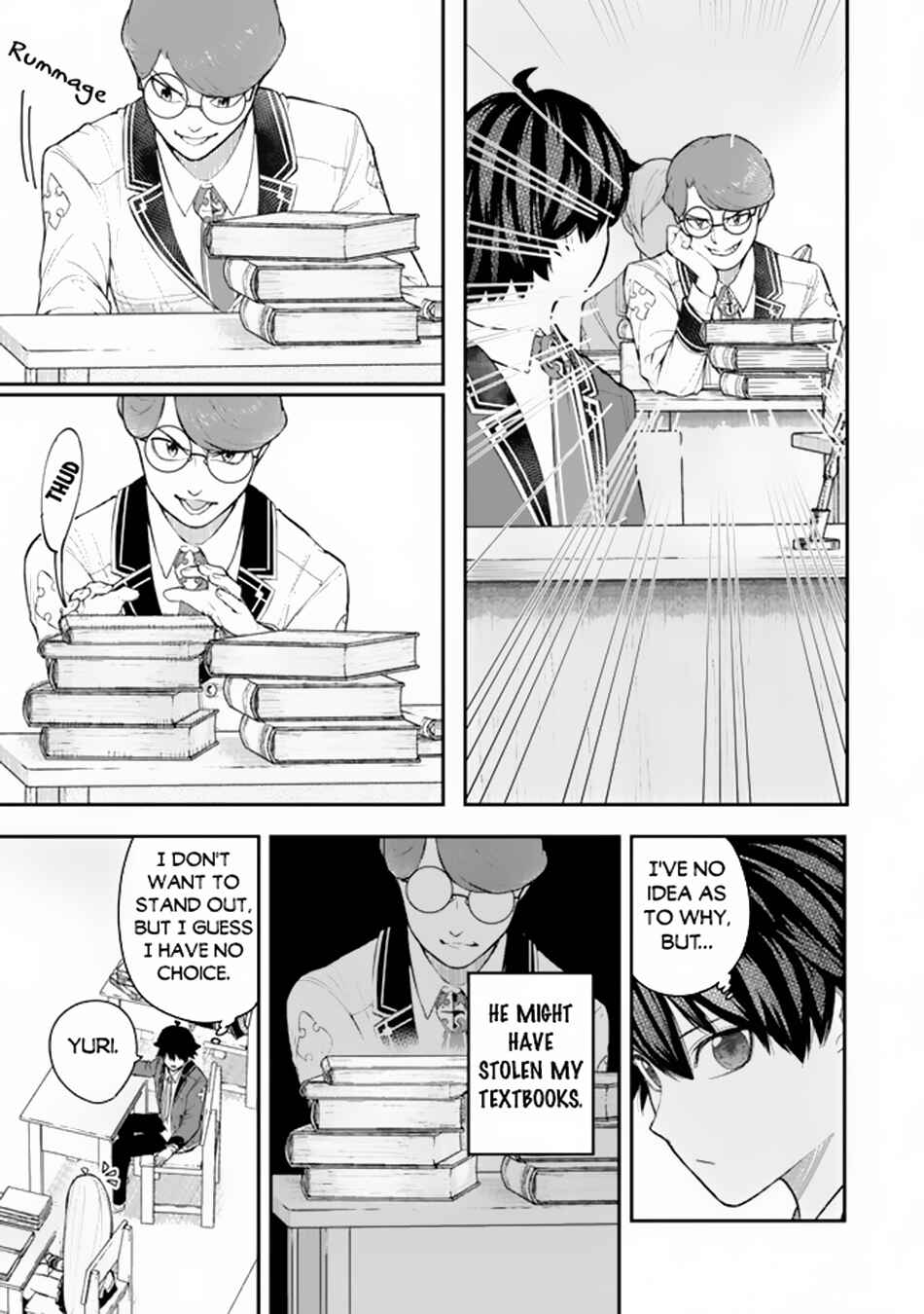 Page 5 Chapter 5.2 Gomi Ika da to Tsuihou Sareta Shiyounin, Jitsu wa Zense Kenja desu ~Shijou Saikyou no Kenja, Sekai Saikouhou no Gakuen ni Kayou~