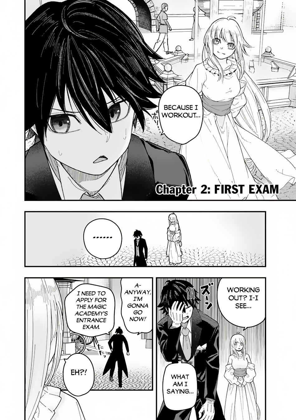 Page 3 Chapter 2.1 Gomi Ika da to Tsuihou Sareta Shiyounin, Jitsu wa Zense Kenja desu ~Shijou Saikyou no Kenja, Sekai Saikouhou no Gakuen ni Kayou~