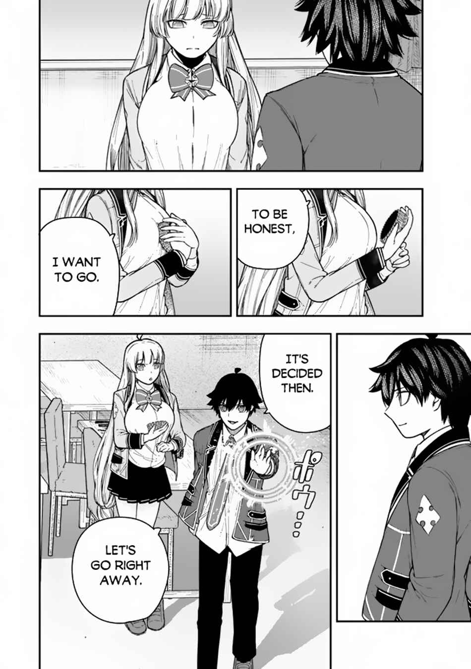 Page 12 Chapter 7.2 Gomi Ika da to Tsuihou Sareta Shiyounin, Jitsu wa Zense Kenja desu ~Shijou Saikyou no Kenja, Sekai Saikouhou no Gakuen ni Kayou~