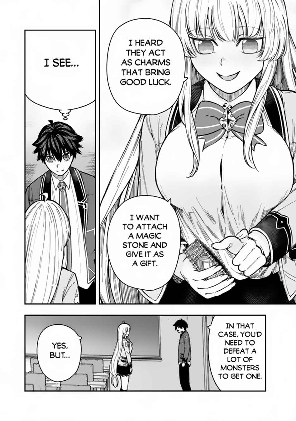 Page 8 Chapter 7.2 Gomi Ika da to Tsuihou Sareta Shiyounin, Jitsu wa Zense Kenja desu ~Shijou Saikyou no Kenja, Sekai Saikouhou no Gakuen ni Kayou~