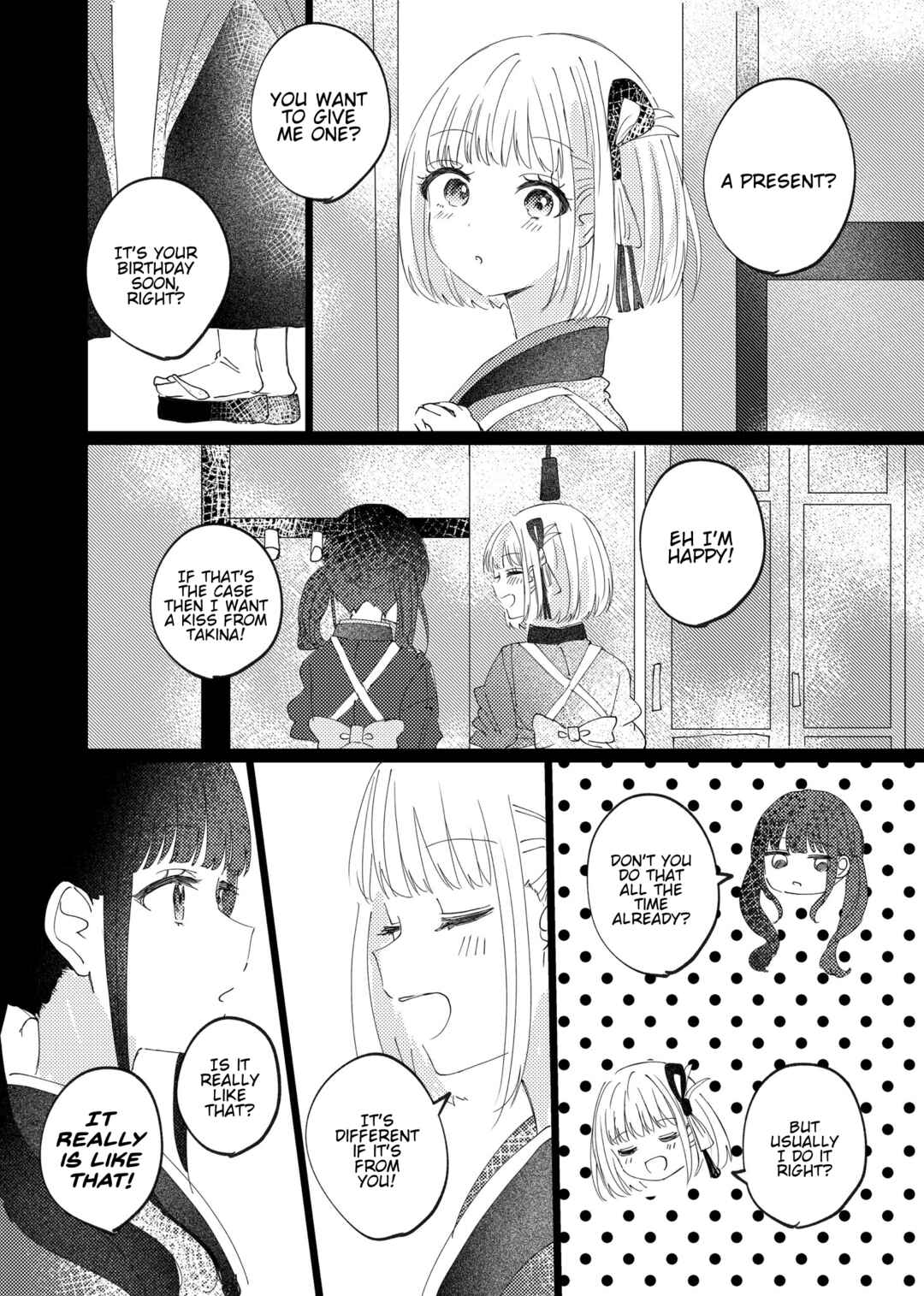 Page 1 Chapter Unknown_2ca4 Lycoris Recoil - ChisaTakiChisa (Doujinshi)