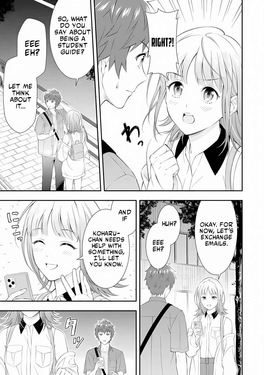 Page 21 Chapter 1.1 Toumei na Yoru ni Kakeru-kun to, Me ni Mienai Koi wo Shita.