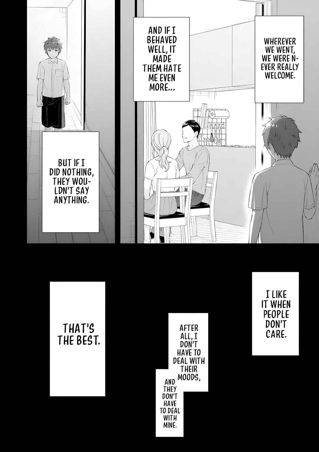 Page 24 Chapter 1.1 Toumei na Yoru ni Kakeru-kun to, Me ni Mienai Koi wo Shita.