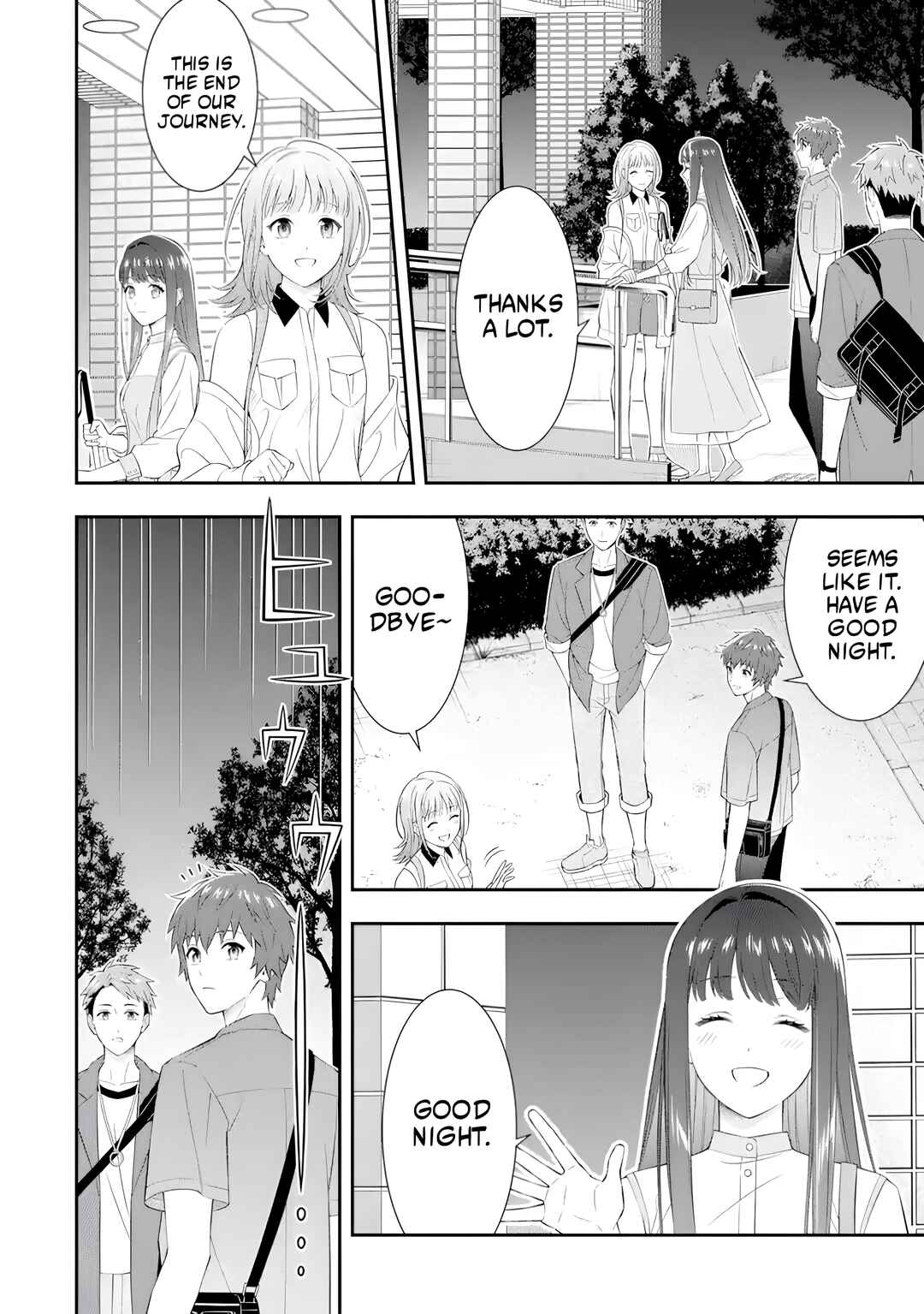 Page 26 Chapter 1.1 Toumei na Yoru ni Kakeru-kun to, Me ni Mienai Koi wo Shita.