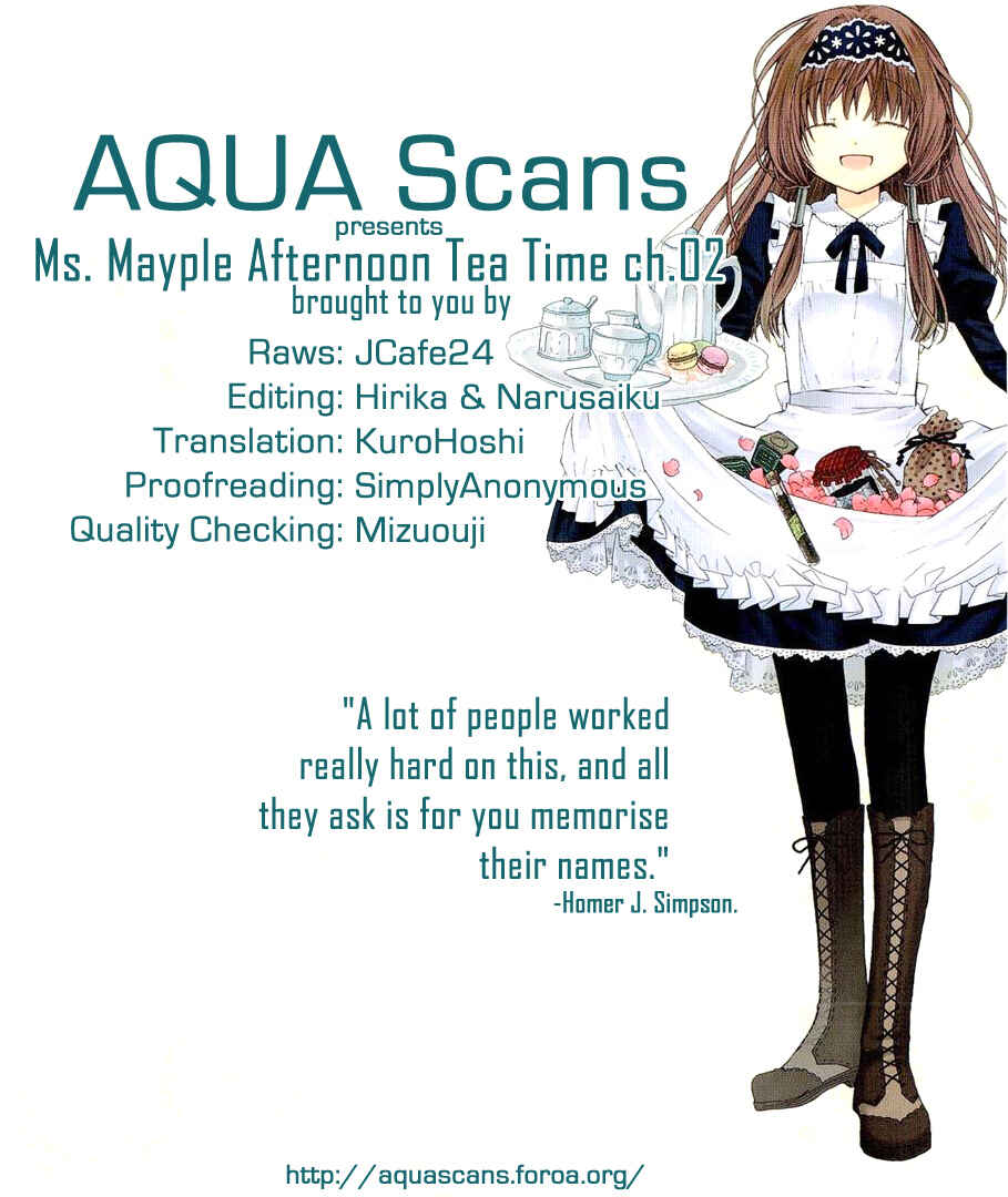 Page 1 Chapter 2 Ms. Mayples Afternoon Tea Time