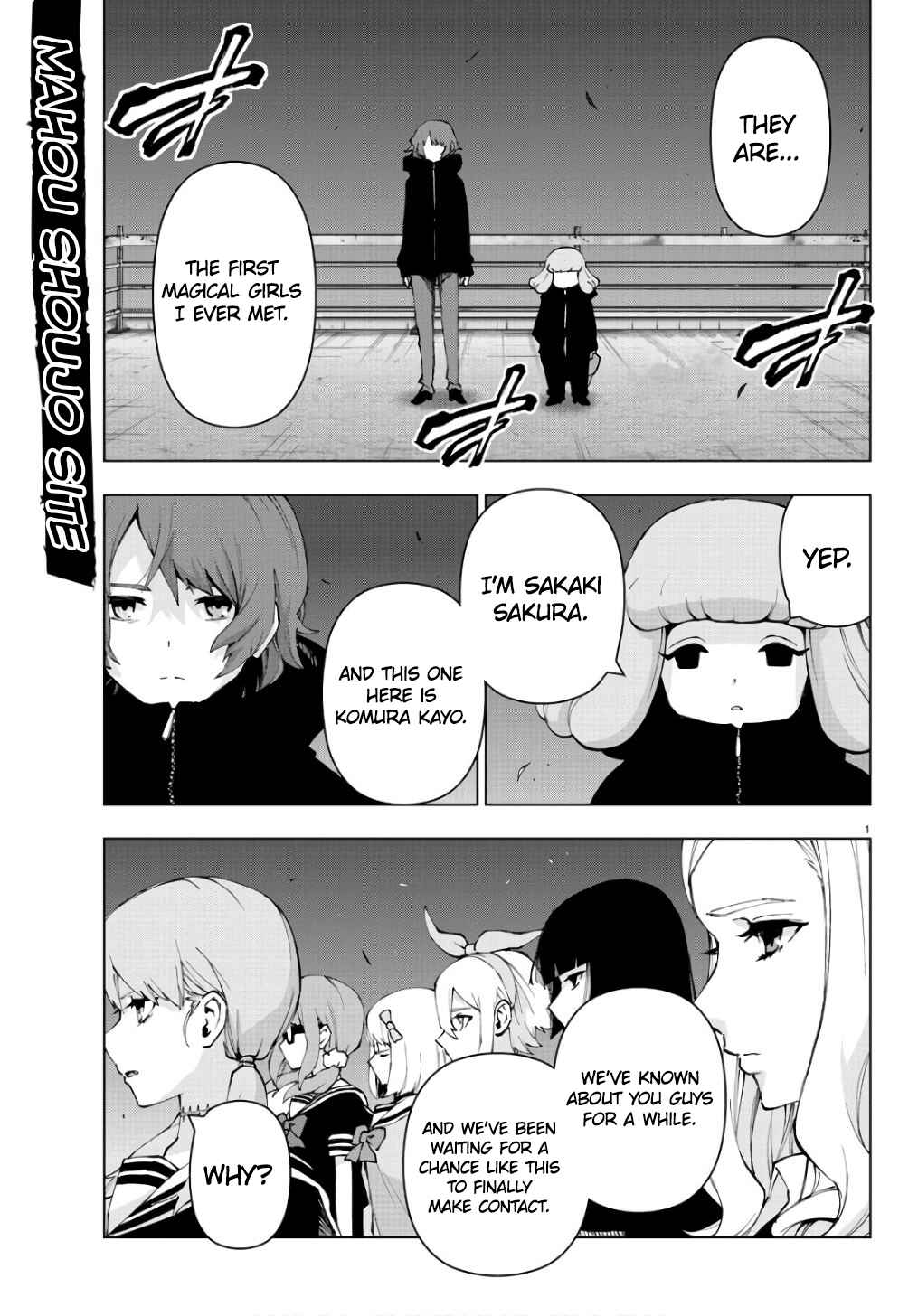 Page 1 Chapter 85 Magical Girl Site